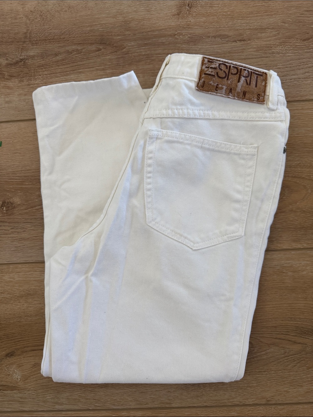 Esprit Y2K White Denim Jeans